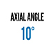 10 axial angle