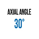30 axial angle
