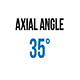 35 axial angle