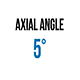 5 axial angle