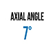 7 axial angle