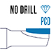 PCD no drill