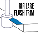 Flush trim working operations