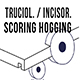 Scoring hogging working operations