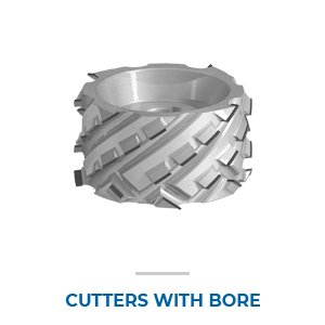 CUTTERS WITH BORE